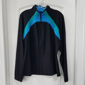 Xersion zip up active running jacket XL EUC